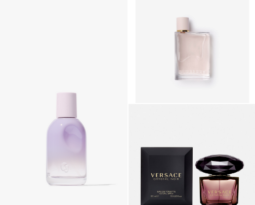 Musky & Feminine Fragrances cover photo collage