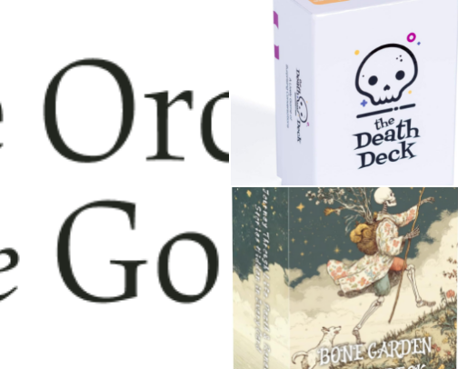 Death Positive Merch & Fun Stuff cover photo collage