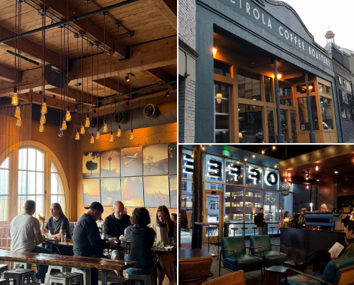 Seattle Cafes for Aesthetic Photos cover photo collage