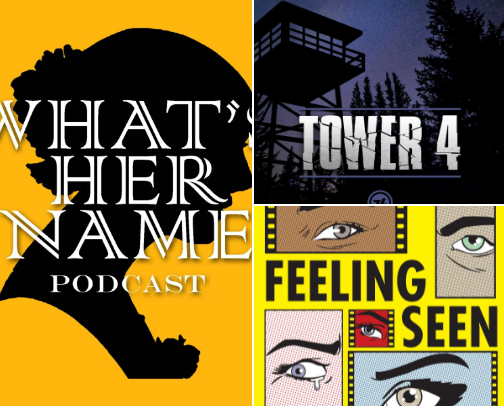 🎧 Podcasts That Keep Me Hooked cover photo collage