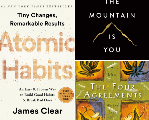 life-changing books that actually shifted my mindset cover photo collage