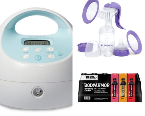 Breastfeeding/Pumping Essentials cover photo collage