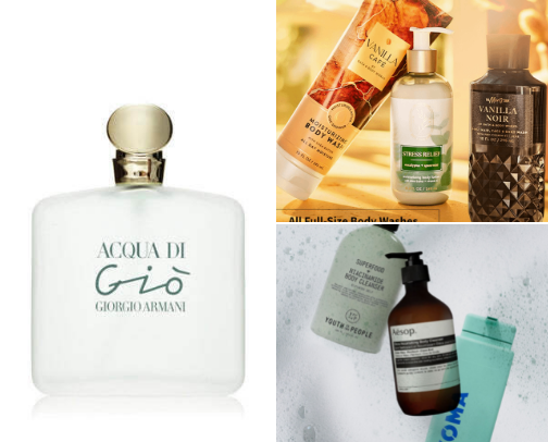 Affordable fragrances, bodywash, body mists, candles and more check this out ladies🧡🥰 cover photo collage