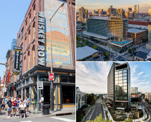 Places to Party in Nashville cover photo collage