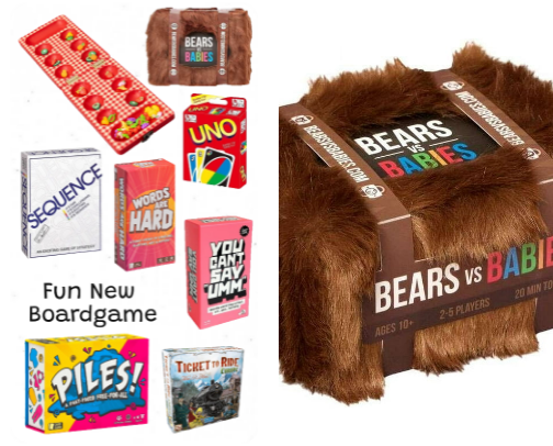 The BEST Board Games / Card Games!! Great for Valentines Day Presents cover photo collage