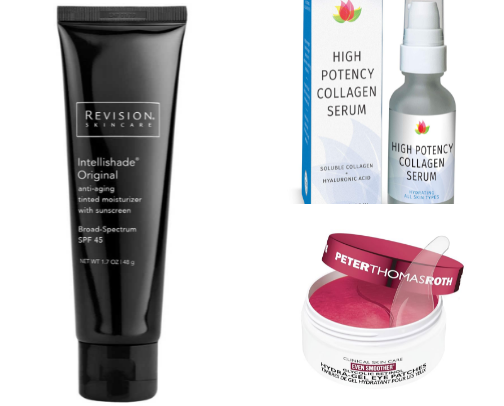 Skin care for 35+ cover photo collage