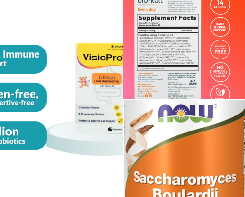 Probiotics That Actually WORK: A Pharmacy Student’s No-Nonsense Guide cover photo collage