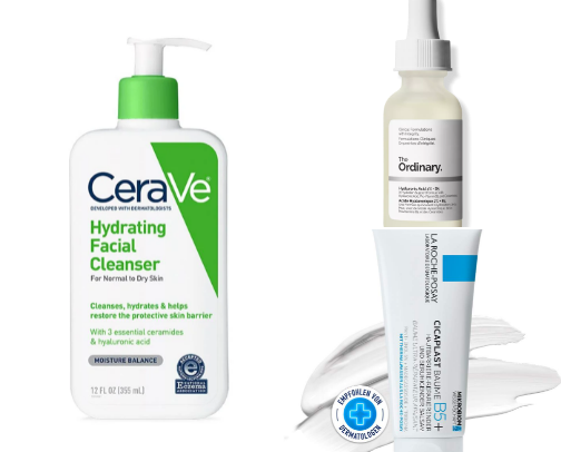 Top 5 Skincare Products That Saved Dry Skin cover photo collage