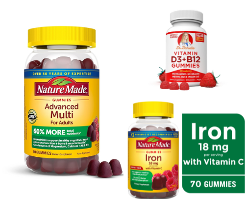 🍎 Vitamin Routine for the Whole Family: No Horse Pills here 😆 cover photo collage