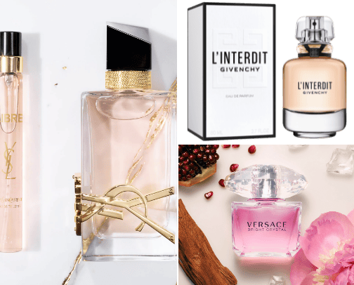 HOT Parfumes cover photo collage