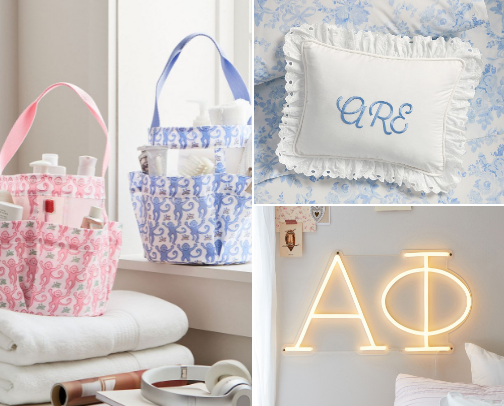 Sorority bedroom/ dorm cover photo collage