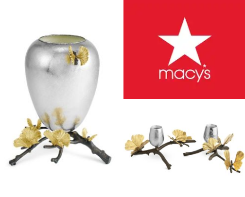 Shopping - Macys - For The Home - Accessories cover photo collage