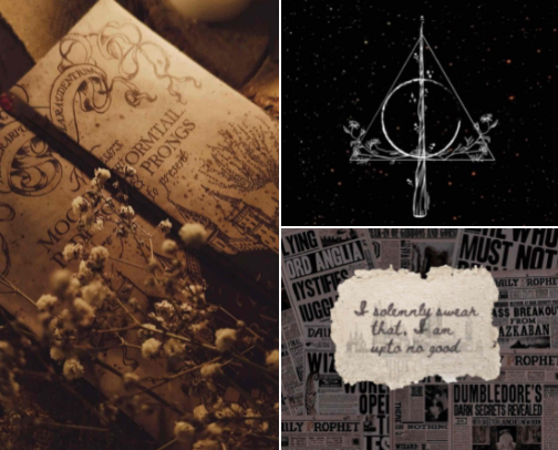 Harry Potter⚡️ cover photo collage