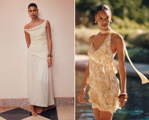 Anthropologie dresses| Spring/ Summer 🤎 cover photo collage