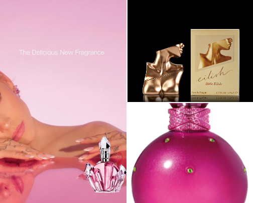 perfumes cover photo collage
