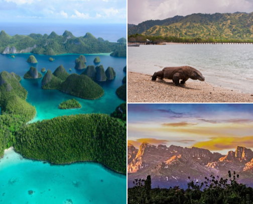 Eastern Indonesia recs cover photo collage
