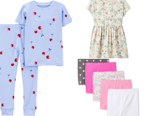 Marked down Spring clothing and accessories for girls under 6 cover photo collage