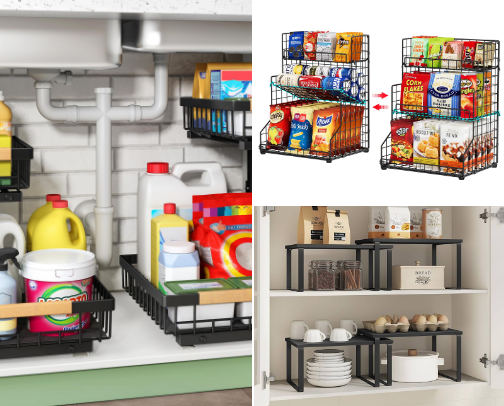 Household Storage and Organization Recs cover photo collage