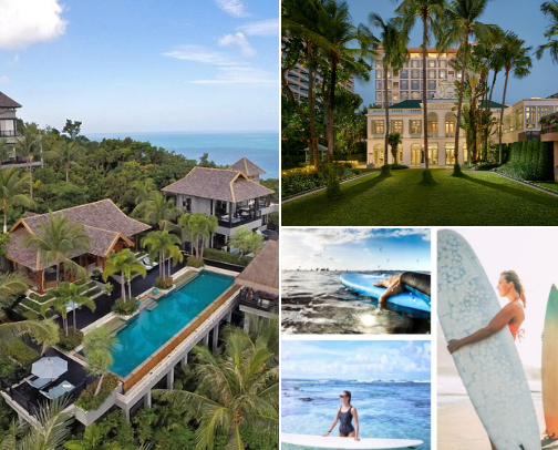 Best Getaway Spots for Relaxing and Adventure cover photo collage