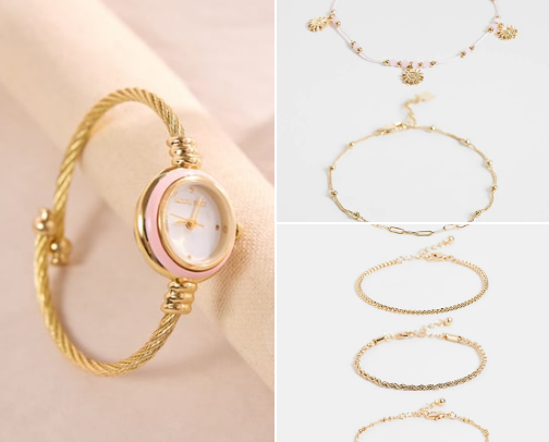 My Favorite Jewelry Finds (Gold Biased) cover photo collage