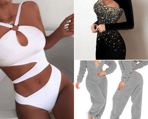 Clothes cover photo collage