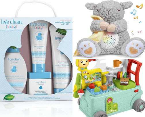 Christmas Gifts For Babies cover photo collage
