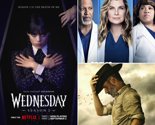 Shows I am IN LOVE with right now! cover photo collage