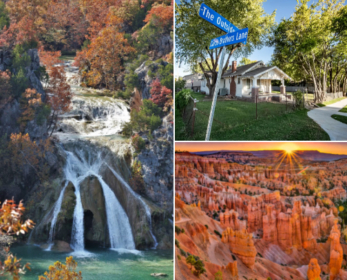 Places To Visit Around The World cover photo collage