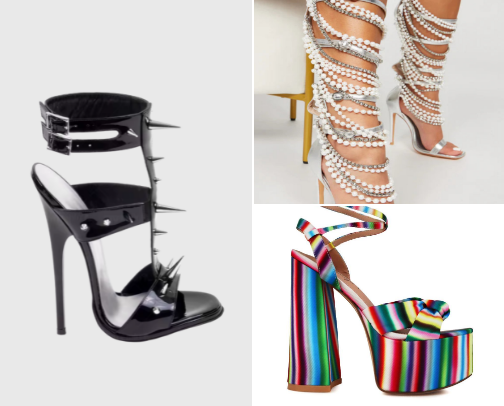 Every woman deserves to add a vibrant touch to her shoe collection! cover photo collage