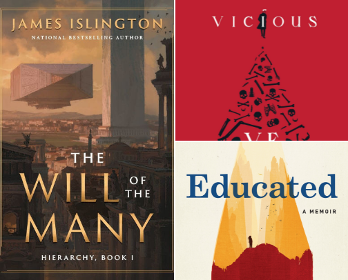 My favorite book recs cover photo collage