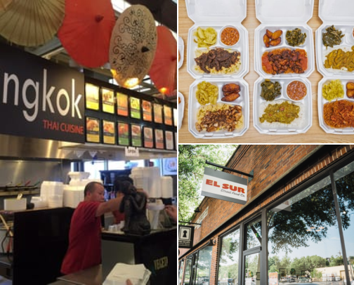 Little Rock Eats cover photo collage