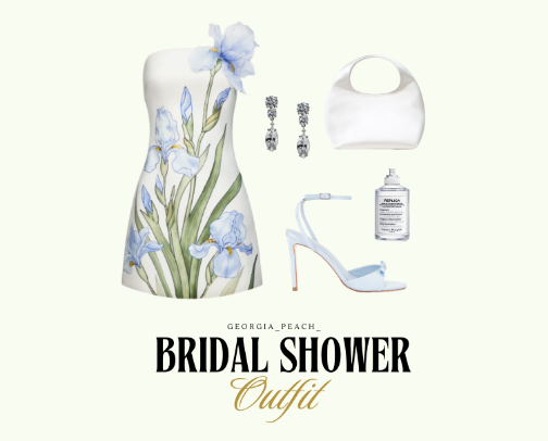 Bridal Shower Outfit Inspo cover photo collage