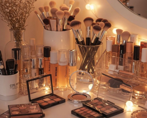 Beauty product must haves !!🤍✨ cover photo collage