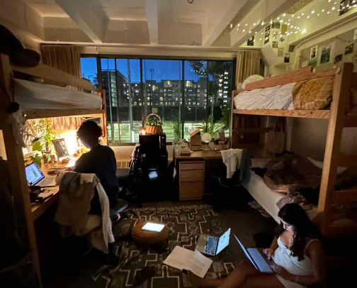 University dorm must haves cover photo collage