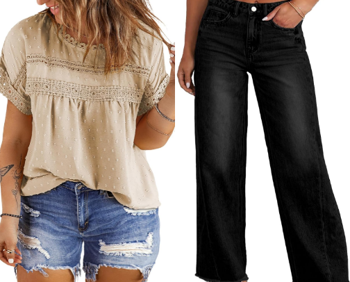 Affordable Plus Size Finds cover photo collage