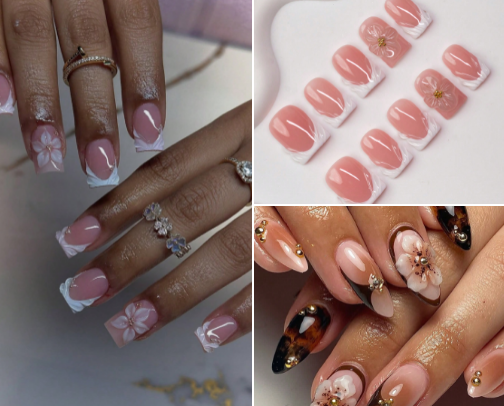 Press-On Perfection 💅🏾 cover photo collage