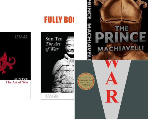 Master Strategy, Influence, and Leadership: Top Books You Need 📚 cover photo collage