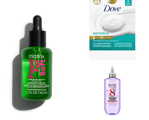 Shower essentials 🚿🧼 cover photo collage