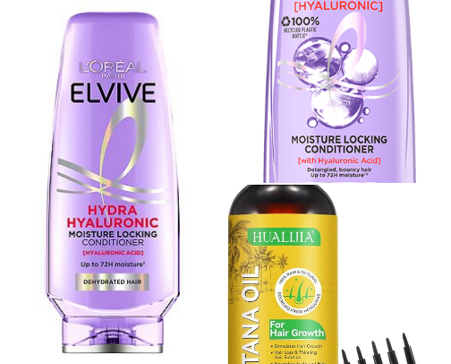 Haircare cover photo collage