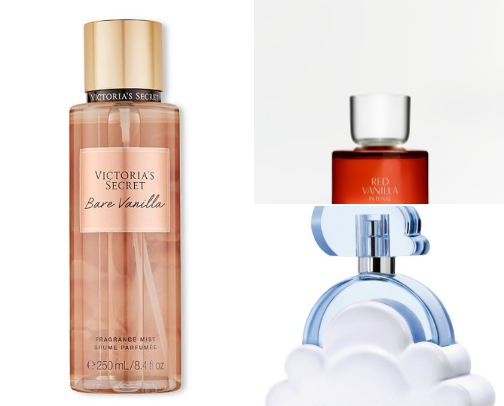 🌸Top 5 perfumes/mists for Girls cover photo collage