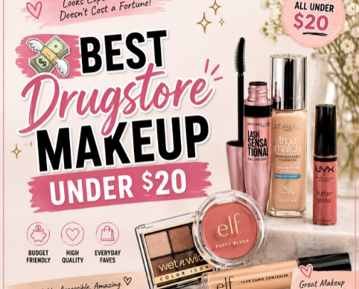 💸 Best Drugstore Makeup Under $20 cover photo collage