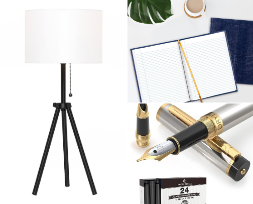 Your Desk Deserves These 18 Dark Academia Staples for Cinematic Studying cover photo collage
