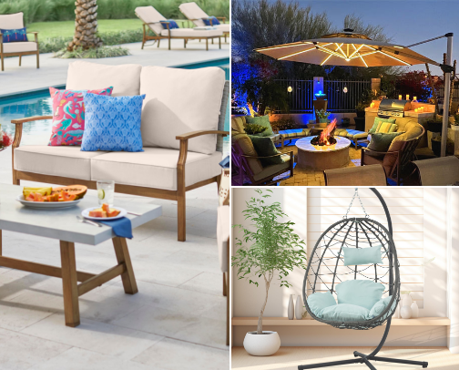 Calm Garden finds cover photo collage
