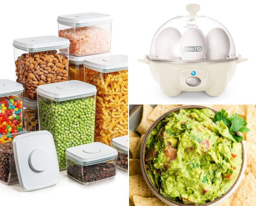 Kitchen Things and Recipes I Can't Live Without cover photo collage