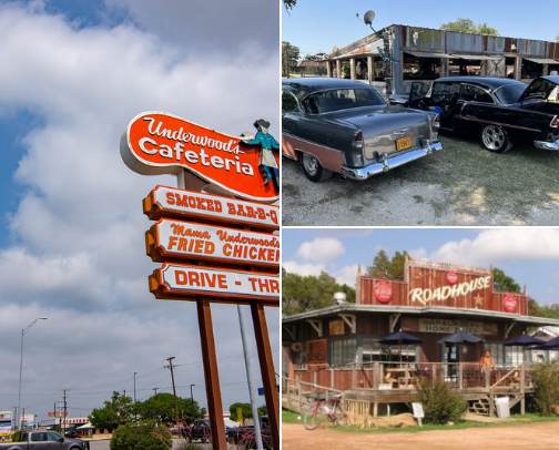 Yummy places to eat! Love trying new restraunts!!!! Texas cover photo collage