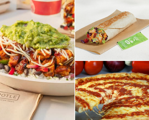 my go to food spots cover photo collage