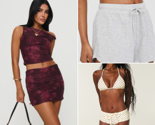 spring break must haves cover photo collage