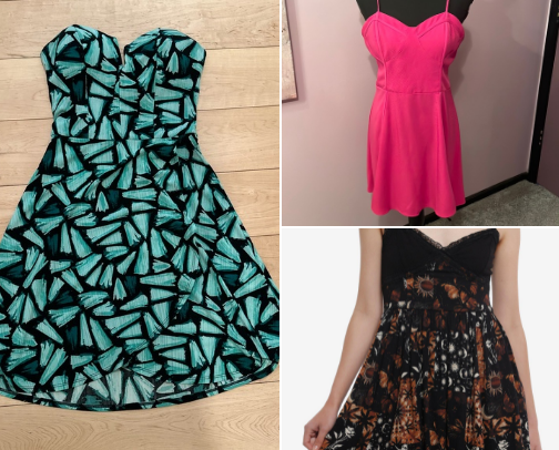 Best Short Dresses 👗 cover photo collage