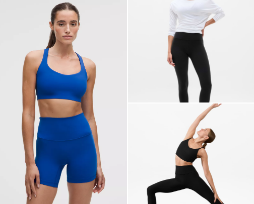 My Most Loved Yoga and Activewear cover photo collage