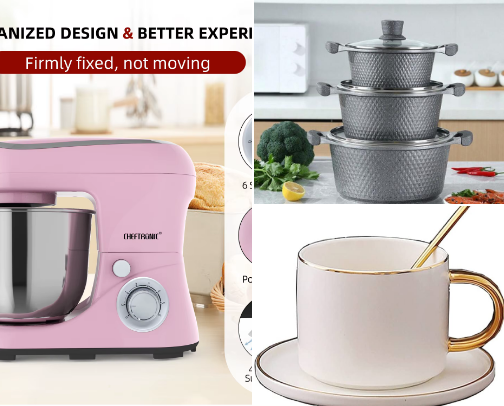 Kitchen Must-Haves 🍳 🍷 cover photo collage